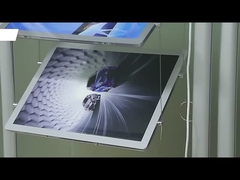 A3 A4 Kristal Light Box Led Frame Terang Light Box Lantai jendela layar