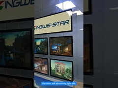 Real Estate Window Brand Display KWS-BD-A4 Lampu Akrilik LED Box