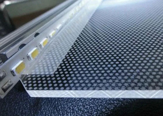Beli Custom Transparan 5Mm Acrylic Light Guide Plate Led Panel Light Pmma pembuatan online