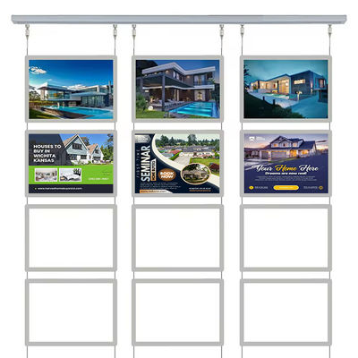 Beli A4 Crystal Light Box Company Tanda Tembok Akrilik 2835 Led Reklame Light Box pembuatan online