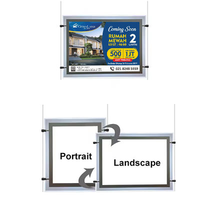 Beli OEM Hanging Acrylic Led Sign Board Crystal LED Ultra Thin Led Light Box Tracing Pad pembuatan online