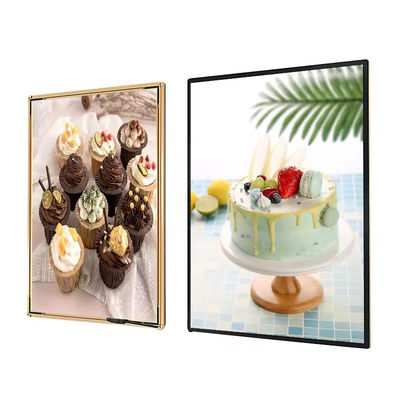 Beli Ultra Slim Iklan Kotak Cahaya Restoran Toko Tempered Glass Led Light Box pembuatan online