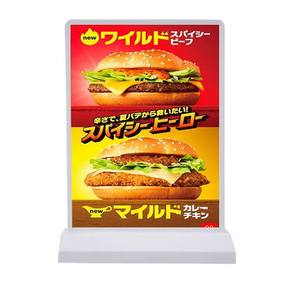 Beli A4 210mm X 297mm Rechargeable Light Box Touch Switch Led Advertising Light Box pembuatan online