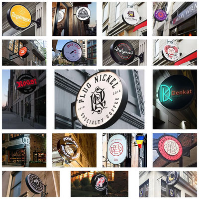 Beli Stasiun Metro Outdoor Light Box Sign 12V Customized Color Outdoor Led Light Box Sign pembuatan online