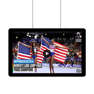 Beli Transparan HDMI Interface Digital Signage 2000lux Layar Tampilan Iklan pembuatan online