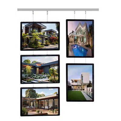 Beli Custom Hanging A3/A4 Portrait Led Crystal Frame Akrilik Crystal Light Box pembuatan online