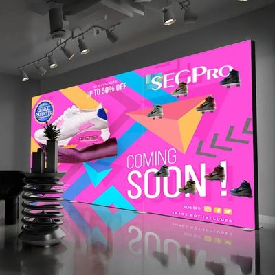 Beli Backlit Display Led Kain Light Box Iklan Aluminium Profil Frame Lightbox pembuatan online