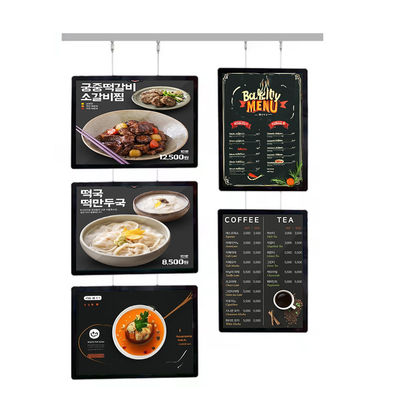 Beli Kotak Lampu Iklan Led Akrilik Gantung Agen Real Estat A4 Magnetik pembuatan online