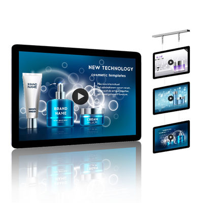 Beli 21.5 Inch Wall Mount Android Digital Information Display Video Tembok Digital Signage pembuatan online