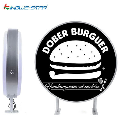 Beli Outdoor Logo Double Side Backlit Light Box Neon Lighting Box untuk Iklan pembuatan online