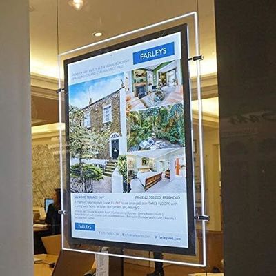 Beli Window Hanging Display Crystal Acrylic Light Box  pembuatan online