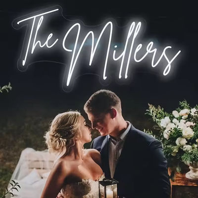 Festival LED Neon Sign Wedding Led Sign 8mm 10mm 15mm Tube Custom Led Bar Sign