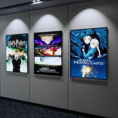 Custom Aluminium Iklan Light Box Snap Frame Light Box A4 Led Lightbox Ultra Thin