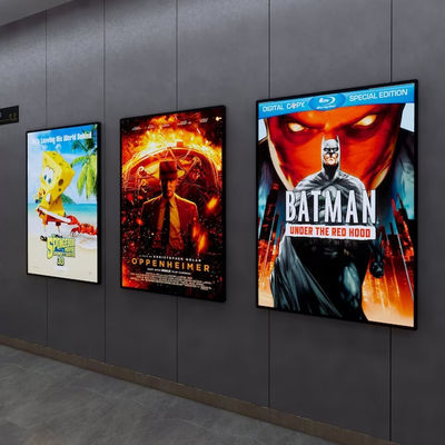 Ultra Thin Light Box Frame Foto Poster Aluminium Snap Frame Led Light Box