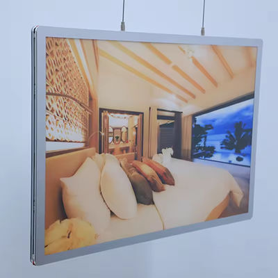 Iklan Komersial Led Light Box Sign Lightbox 1.2kg Iklan Tampilan Sisi Ganda