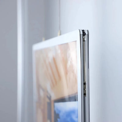 Clip Desain Iklan Light Box 2500 Lux Poster Light Box Dengan 2835 LED Strip