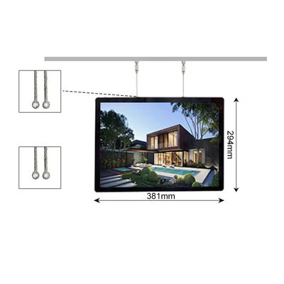 LED Tipe 2835 LED Strip A4 210mm*297mm Kotak cahaya iklan untuk iklan yang efektif