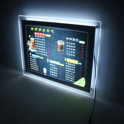A3 A4 Menggantung Real Estat Hanging Bingkai LED LED LED LED CRYMBOX LIGHT