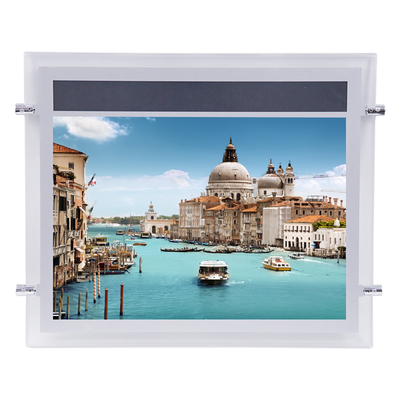 2835 LED Strip Lightbox Iklan hemat energi Kristal Led Light Box Tampilan DC12V