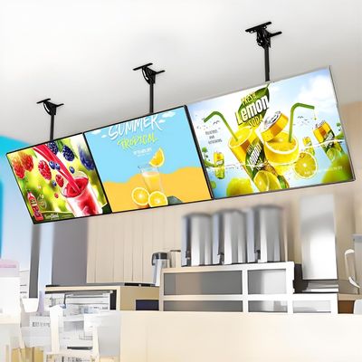 Ultra Slim A4 LED Light Box untuk Ruang Komersial 2835 LED Strip